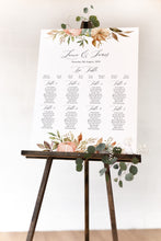 Autumn Pumpkin Table Plan, Seating Plan, Halloween, Autumn Wedding, Fall Wedding, Autumn Leaf, A2 Size