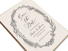 Rustic Forest Save the Date Cards, Rustic Wedding, Eco Wedding, Barn Wedding, 10 Pack