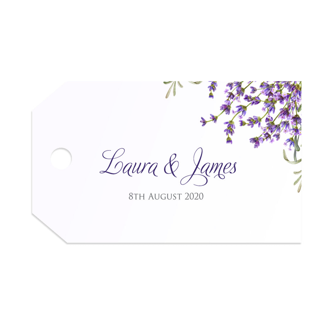 Lavender Tags & Twine, Rustic Wedding, Rosemary, Herbs, Purple Wedding, Barn Wedding, Lilac Wedding, 10 Pack